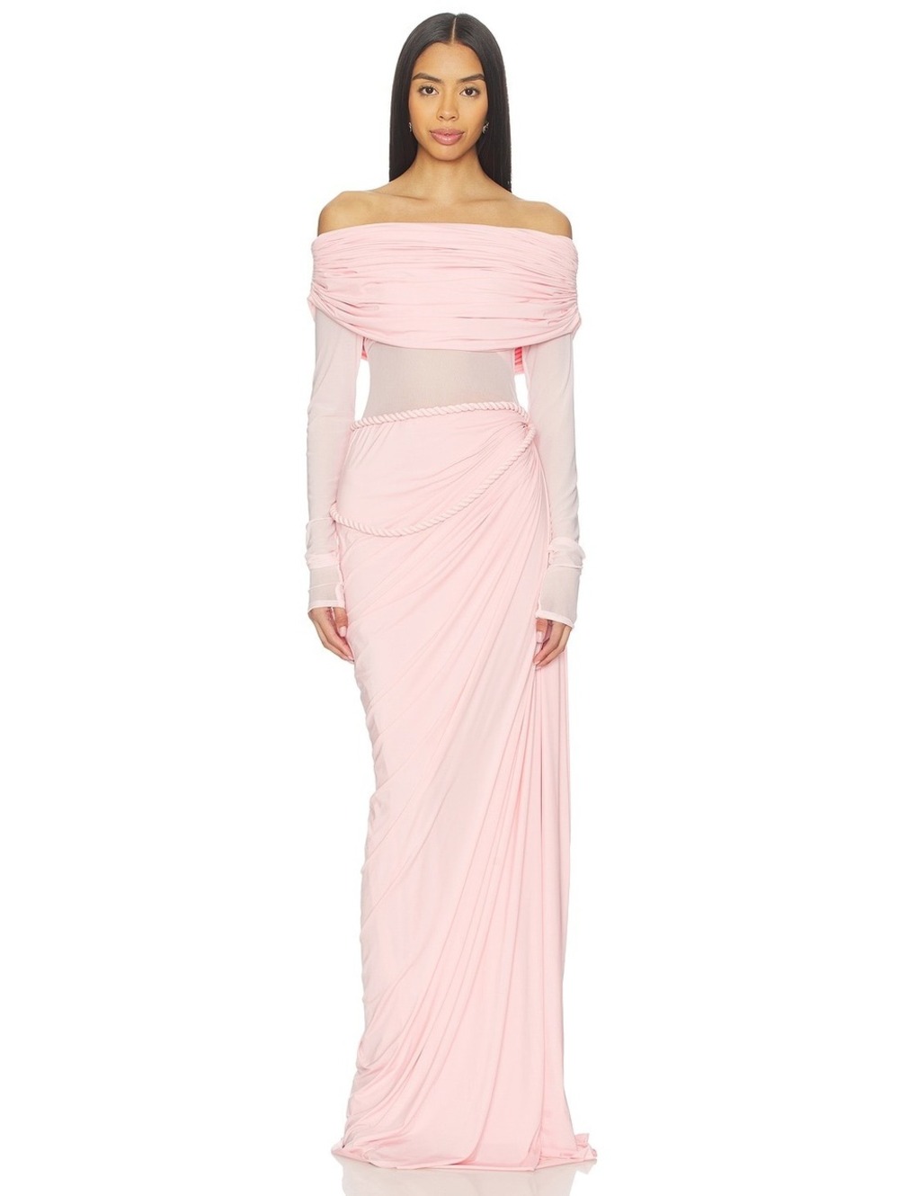 Deme by Gabriella Bella Dress in Baby Pink